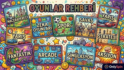 OnlySpin Oyunlar Rehberi