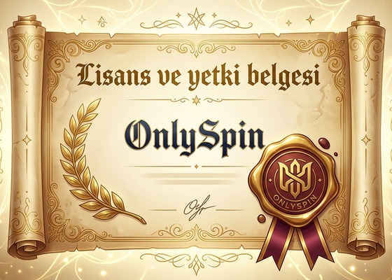 OnlySpin Lisans ve Yetki Belgesi