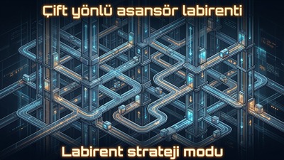 ÇiftYönlüAsansörLabirenti Oyunu - OnlySpin Labirent Strateji Modu