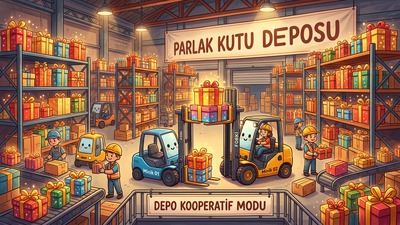 ParlakKutuDeposu Oyunu - OnlySpin Depo Kooperatif Modu